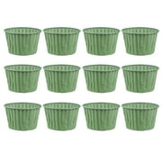 Worgeous Green Paper Baking Cups 50pcs for Cupcakes Muffins Desserts Perfect for Parties and Celebrations